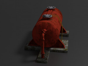 oil tank 3Dモデル