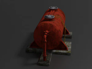 oil tank 3D Model