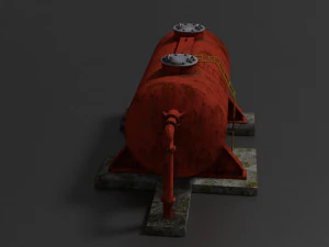 oil tank 3D Model