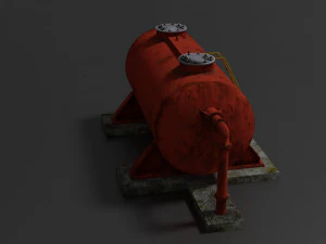 oil tank 3D Model
