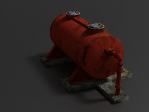 oil tank 3Dモデル