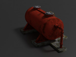 oil tank 3Dモデル