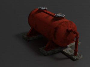 oil tank 3Dモデル