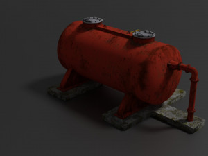 oil tank 3Dモデル