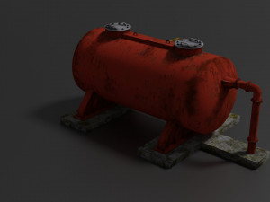 oil tank 3Dモデル