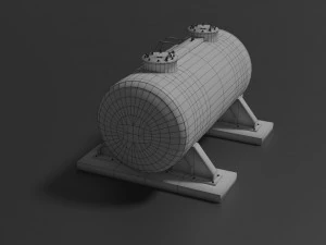 oil tank 3D Model