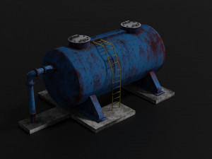 oil tank 3Dモデル