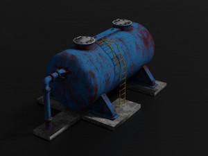 oil tank Modelo 3D