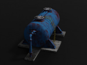 oil tank Modelo 3D