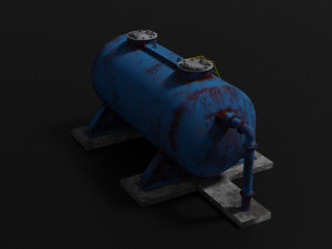 oil tank Modelo 3D