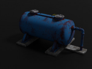 oil tank Modelo 3D