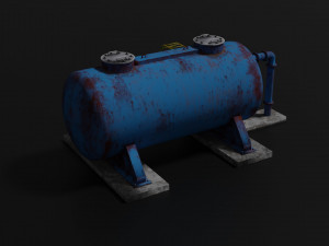 oil tank Modelo 3D