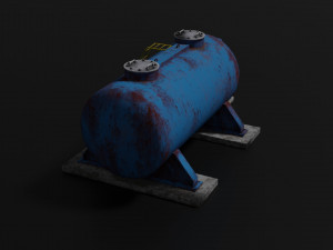 oil tank Modelo 3D