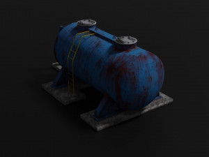 oil tank Modelo 3D