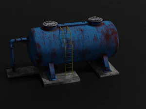 oil tank 3D Model