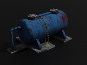 oil tank Modelo 3D