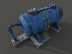 oil tank Modelo 3D
