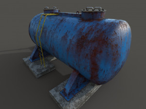 oil tank Modelo 3D