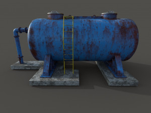 oil tank Modelo 3D