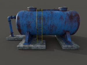 oil tank 3D Model