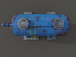 oil tank Modelo 3D