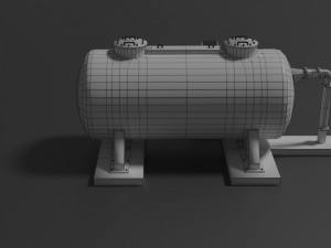 oil tank Modelo 3D