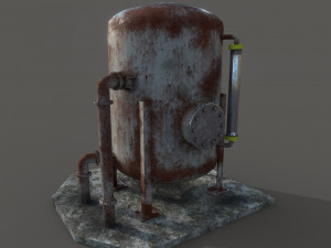 oil tank 3Dモデル
