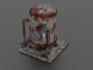 oil tank 3D Model