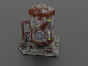 oil tank 3D Model