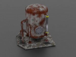 oil tank 3D मॉडल