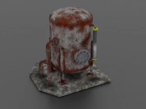 oil tank 3D Model