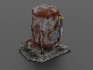 oil tank 3D Model
