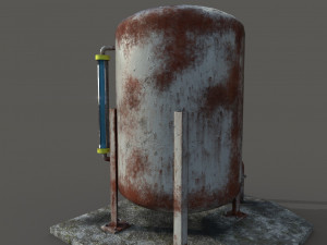 oil tank 3D मॉडल