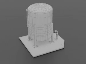 oil tank 3D Model