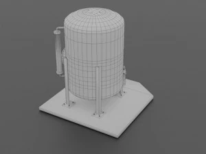 oil tank 3D Model
