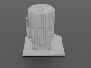 oil tank 3D Model