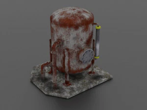oil tank 3D Model