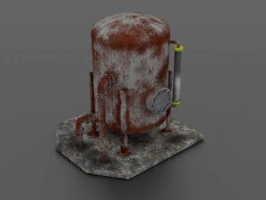 oil tank 3D Model