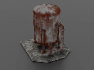 oil tank 3D Model