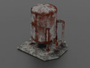 oil tank 3D Model