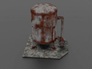 oil tank 3D Model