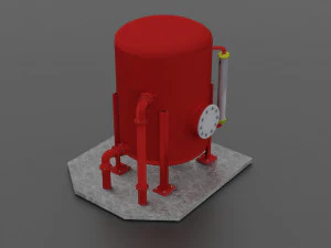 oil tank 3D Model