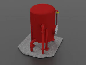 oil tank 3D Model
