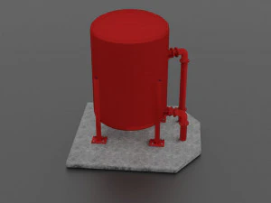 oil tank 3D Model