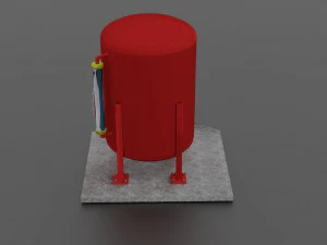 oil tank 3D Model