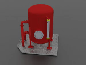 oil tank 3D Model