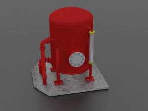 oil tank 3D Model