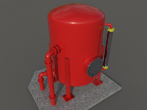 oil tank Model 3D