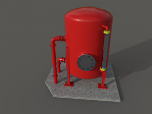 oil tank Model 3D