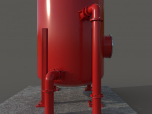 oil tank Model 3D